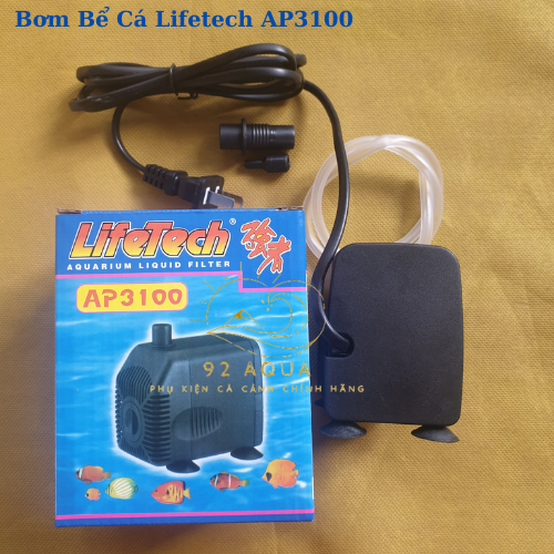 Bơm Bể Cá Lifetech AP3100 (28W - 1350L/H - 2.8M) - Tem Vàng Chính Hãng