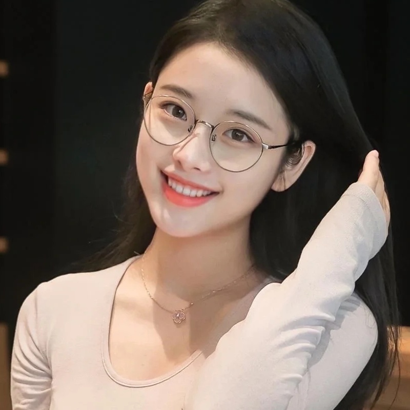 Kính Mắt GM 9g Siêu Nhẹ Hình Oval Bằng Titan Nguyên Chất Cổ Điển Phong Cách Nhật Bản Cho Nam Nữ X