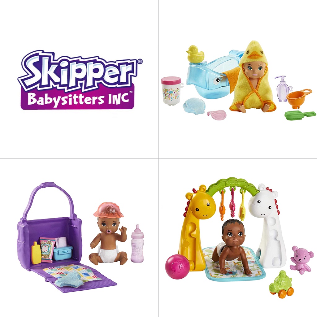 Bộ Sưu Tập Chăm Sóc Em Bé Barbie Skipper Babysitter Inc. Nhiều Mẫu