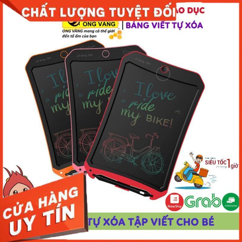 Bảng Viết Điện Tử Thông Minh Tự Xóa LCD 8.5 Inch Dành Cho Bé Tập Vẽ, Viết