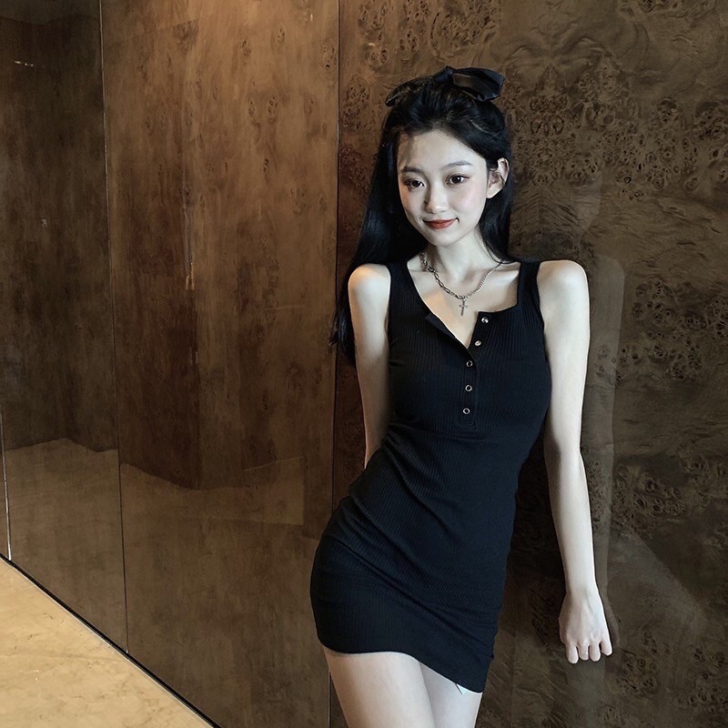 Đầm không tay sát nách ôm body dáng cực chuẩn | BigBuy360 - bigbuy360.vn