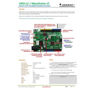 Board mạch MassDuino UNO R3 LC MD-328D 5V 3.3V