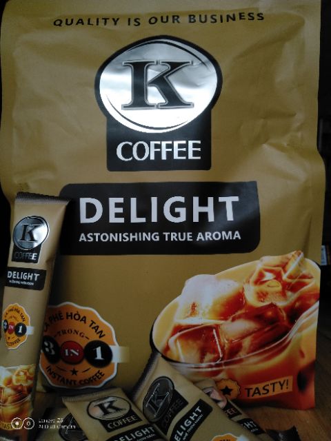 Cà phê sữa hòa tan 3in1 K COFFEE DELIGHT - Bịch 36 gói/ Date 2021 | BigBuy360 - bigbuy360.vn