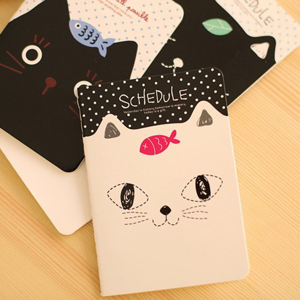 Sổ tay mini hình con mèo rất đáng yêu