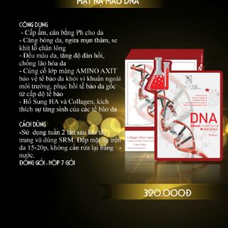 MẶT NẠ TẾ BÀO MÁU DNA