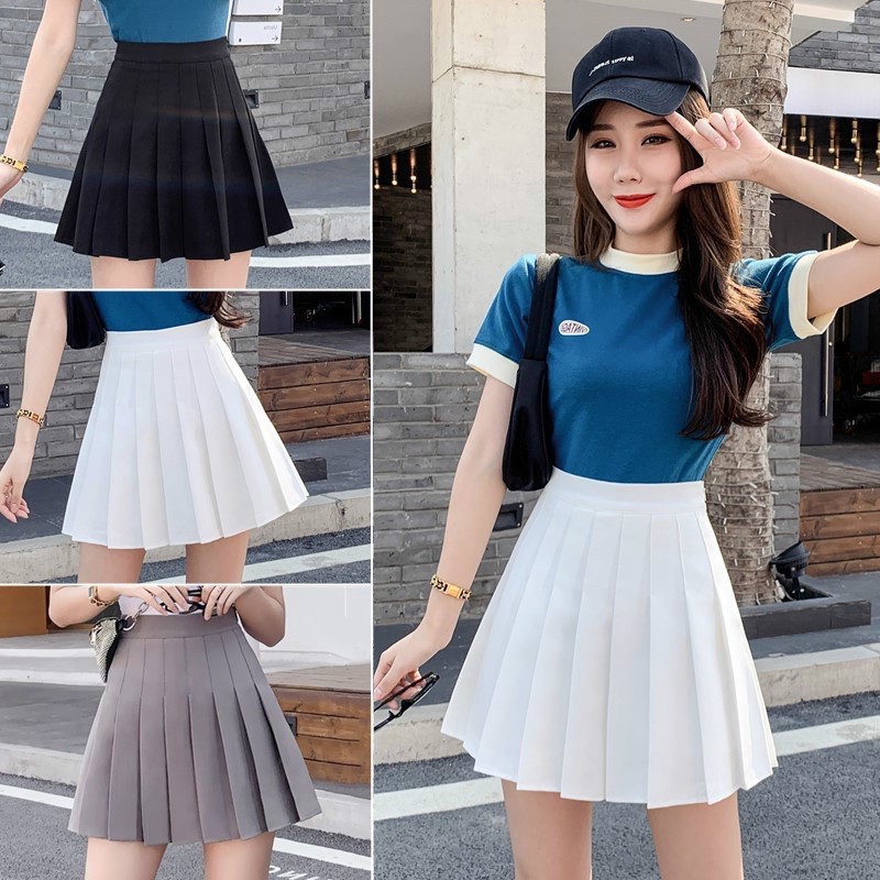 Chân Váy Xếp Ly Tennis, Chân Váy Chữ A Lưng Cao Vải Siêu Đẹp | BigBuy360 - bigbuy360.vn