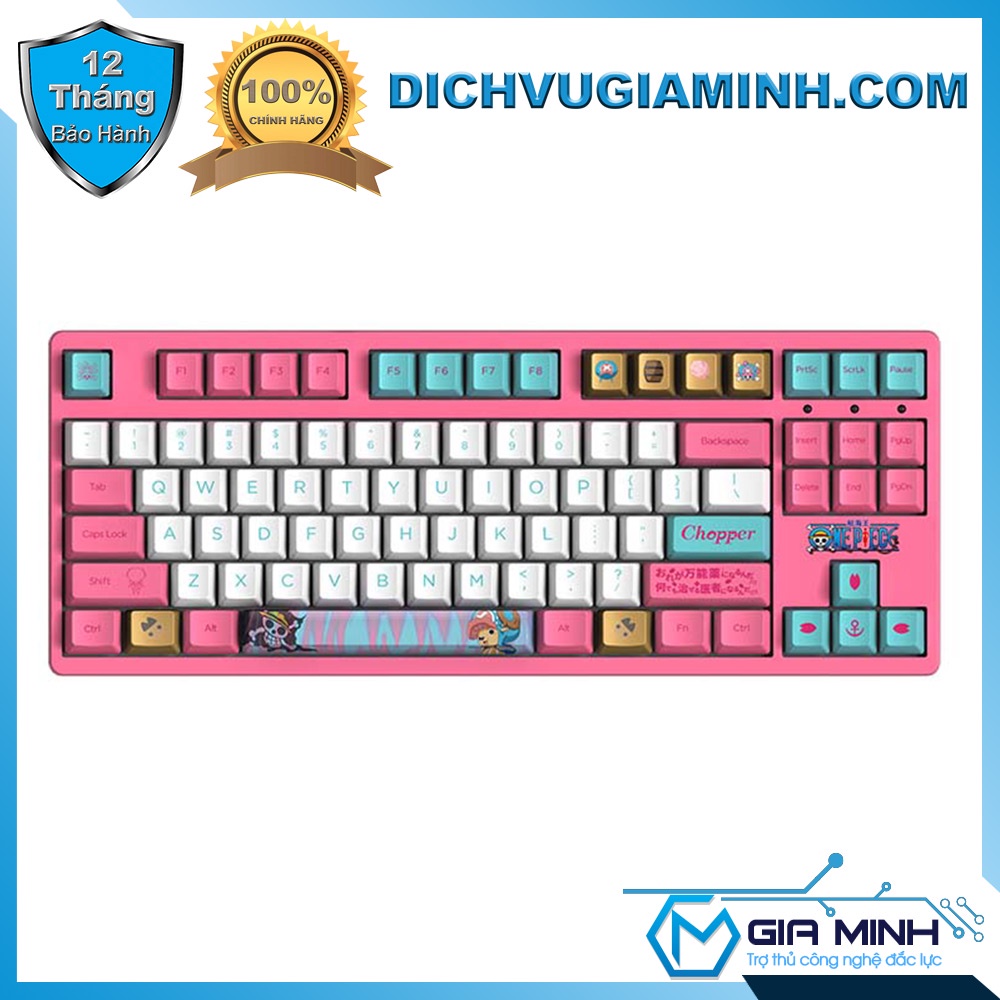 Bàn Phím Cơ AKKO 3087 v2 One Piece Chopper - USB Akko Switch v2