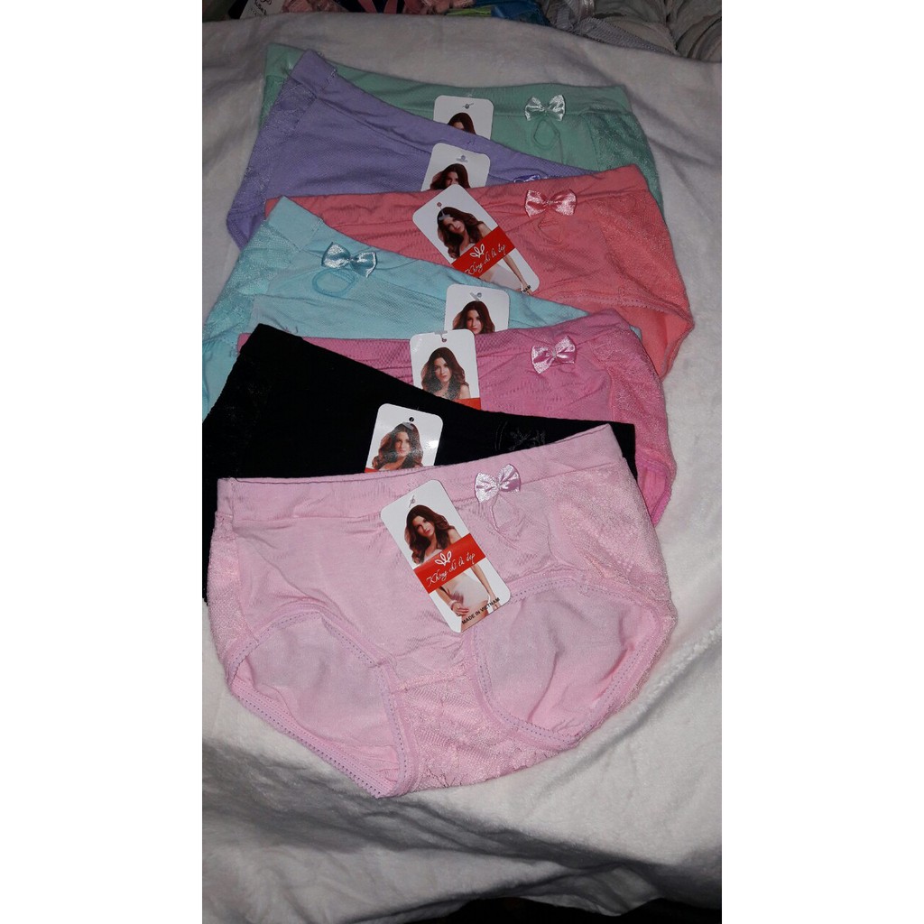 Combo 10 quần lót cotton