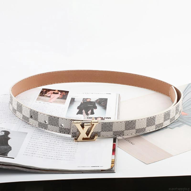 Dây nịt bằng da phong cách thời trang dành cho nữ có thể phối với quần và đầm