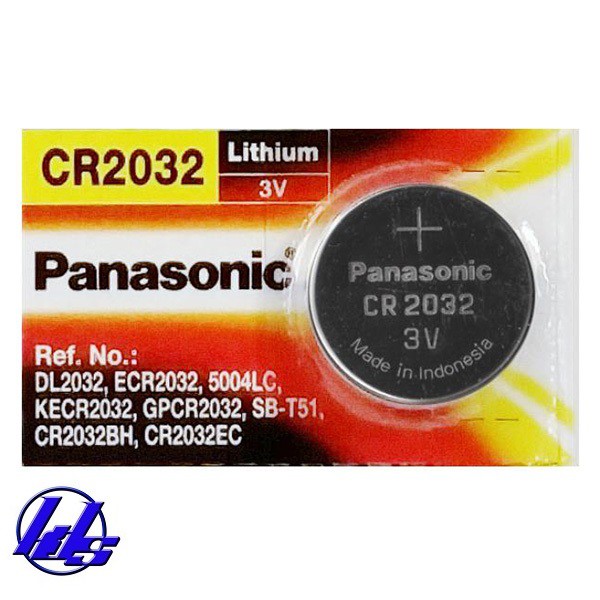 Pin CR2032 Panasonic (Pin CMOS) Vỉ 1 viên - Made in Indonesia