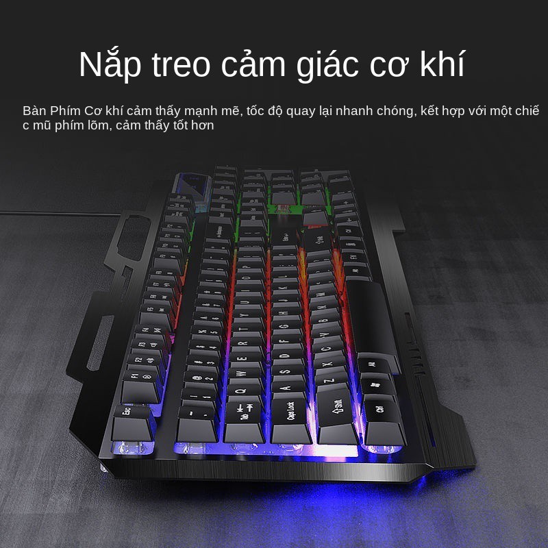 Bộ bàn phím và chuột Nobexing SK500 Gaming điều khiển phát sáng Cảm giác chơi game Máy tính để xách tay USB | BigBuy360 - bigbuy360.vn