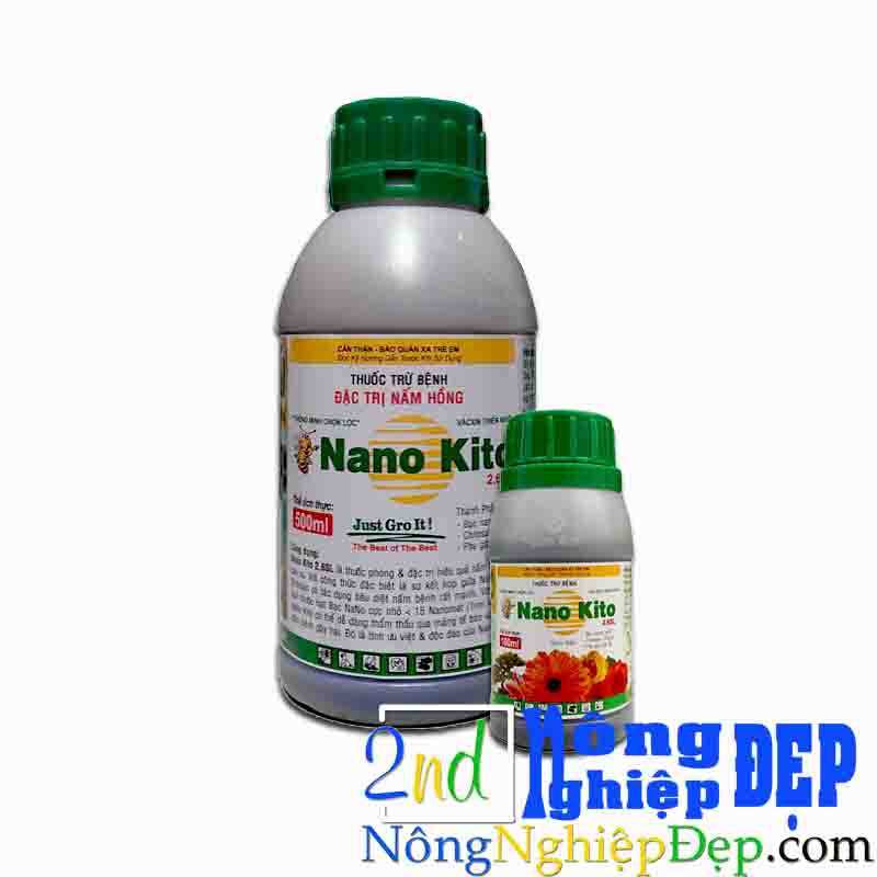 Nano Kito 2,6SL-Trị Tuyến Trùng, Nấm Hồng 100ml