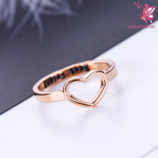 Nhẫn đôi bạn thân hình trái tim