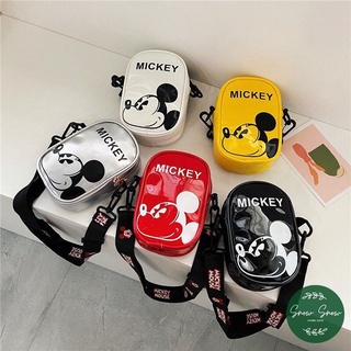 Túi đeo chéo cho bé - Túi đeo hình Mickey chất PU cực xinh cho bé trai bé gái phong cách Hàn Quốc