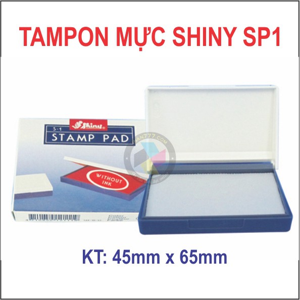 Khay mực - Tampon con dấu Shiny SP1 - SP2 - SP3