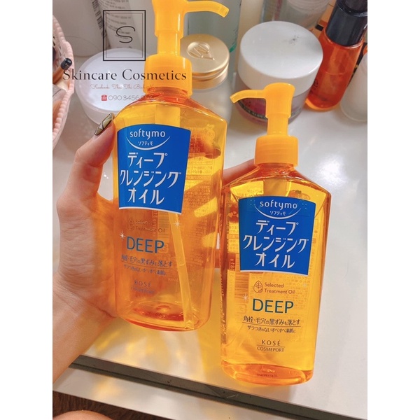 [CHÍNH HÃNG] Dầu tẩy trang Kose Softymo Deep Cleansing Oil 230ml