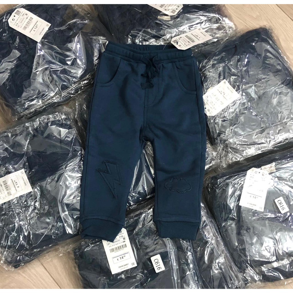 Quần nỉ da cá Zara dư cho bé trai quá đẹp