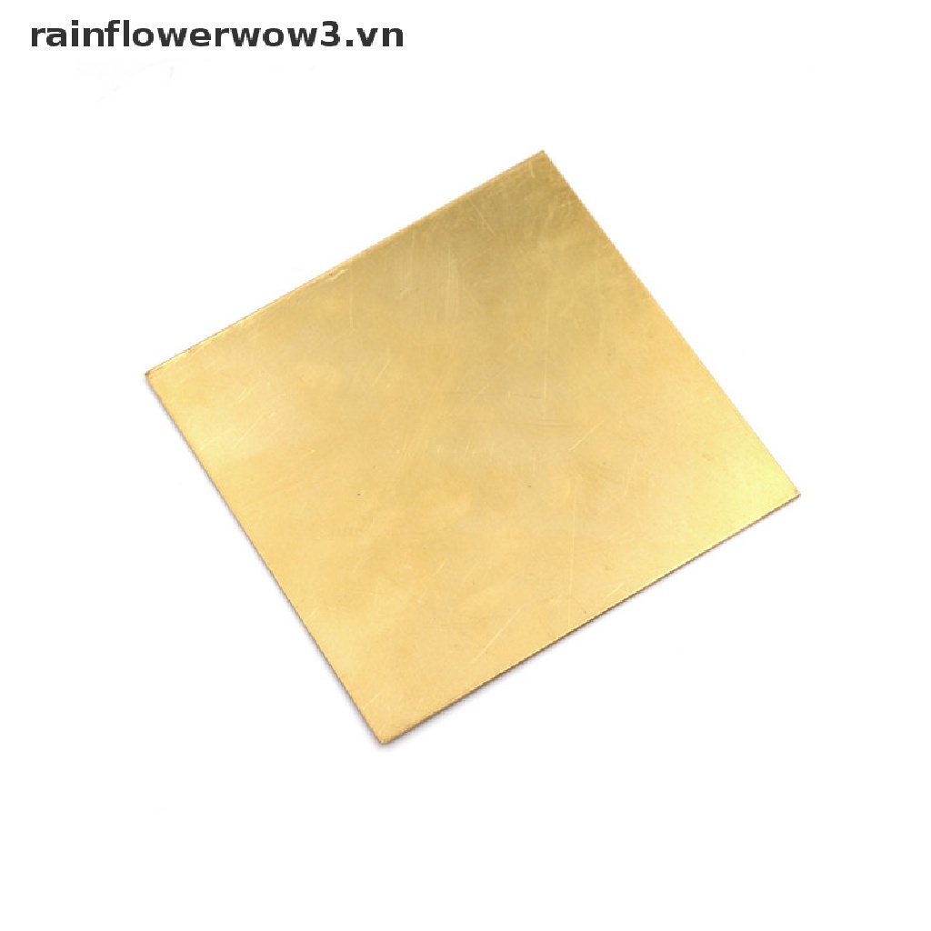 Tấm Đồng Lá 0.5mm / 0.8mm / 1mm / 2mm 100X100mm