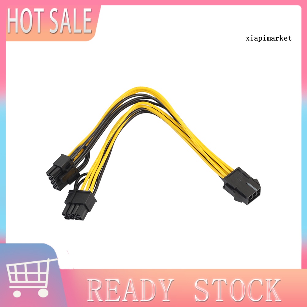 Dây Cáp Thẻ Đồ Họa Chuyển Đổi Từ 6pin Sang Hai Pci-E 8pin | BigBuy360 - bigbuy360.vn