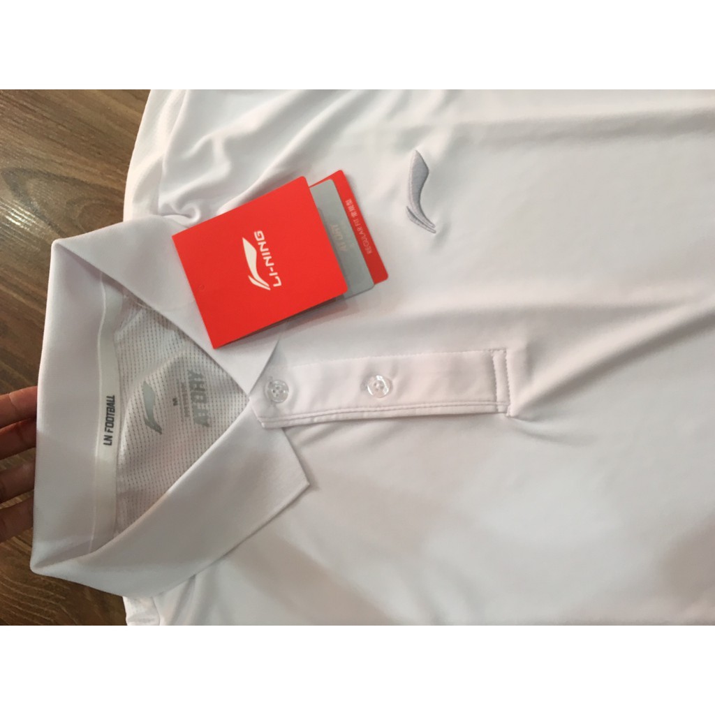 (giảm sốc 2xx) Áo Lining Nam mã ARH màu Trắng | BigBuy360 - bigbuy360.vn