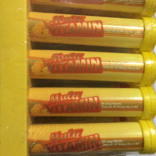 C sủi Vitamin vị cam