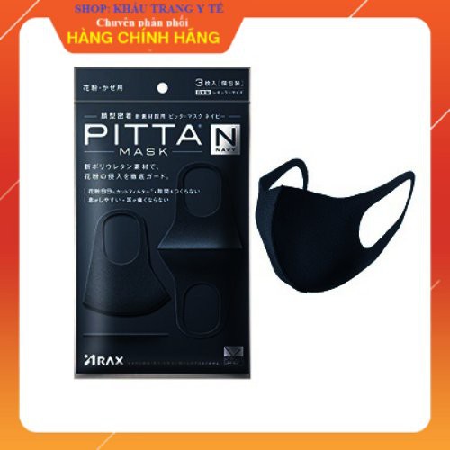 Sét 3 chiếc Khẩu Trang Pita Mask -Hàng Xuất Nhật-cực kì thời trang-(nên giặt trước khi sử dụng) | WebRaoVat - webraovat.net.vn