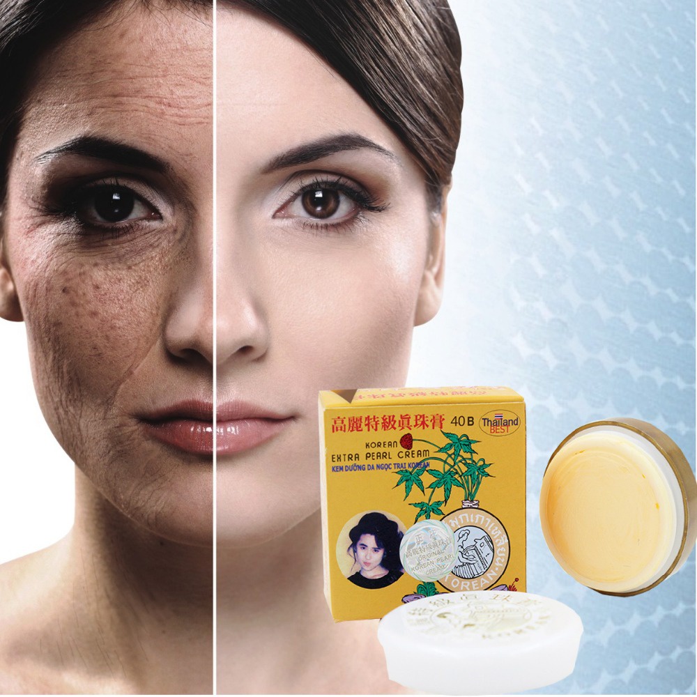 Kem Dưỡng Da NgọcC TraiI Extra Pearl Cream Golden Korean - Kem Sâm Vàng 5g Thái Lan(HÀNG CHUẨN)