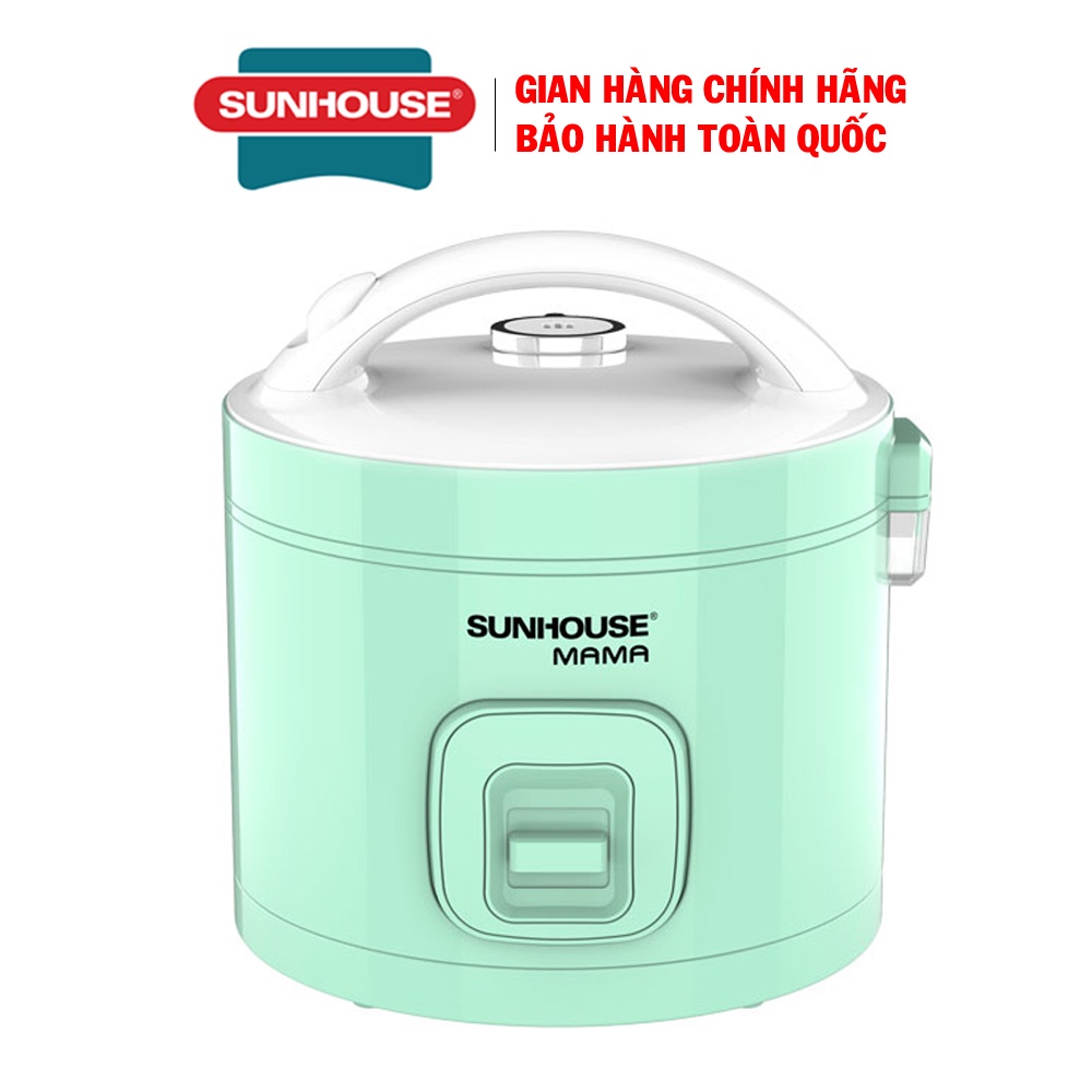 [Mã ELHADEV giảm 4% đơn 300K] Nồi cơm điện 1.8L Sunhouse Mama SHD8665B - Công suất 900W, bảo hành 24 tháng