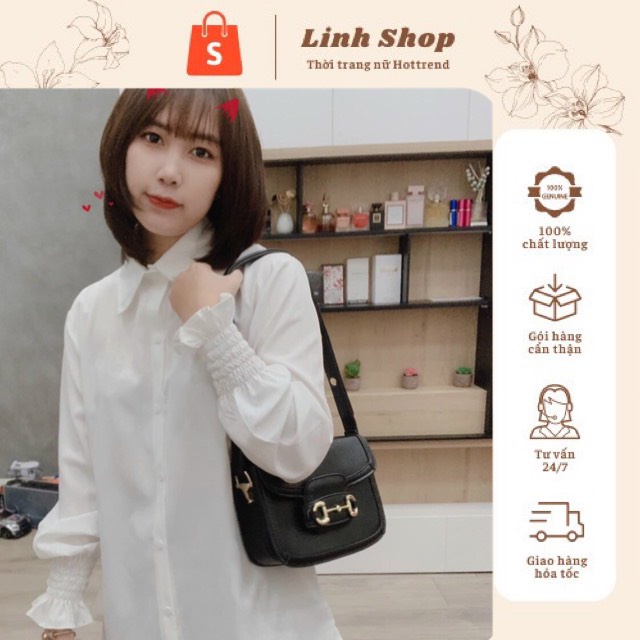 Áo sơ mi nữ❤️ 𝑯𝒐𝒕𝒕𝒓𝒆𝒏𝒅❤️ phom rộng kiểu dáng trẻ trung , mặc được 4 mùa