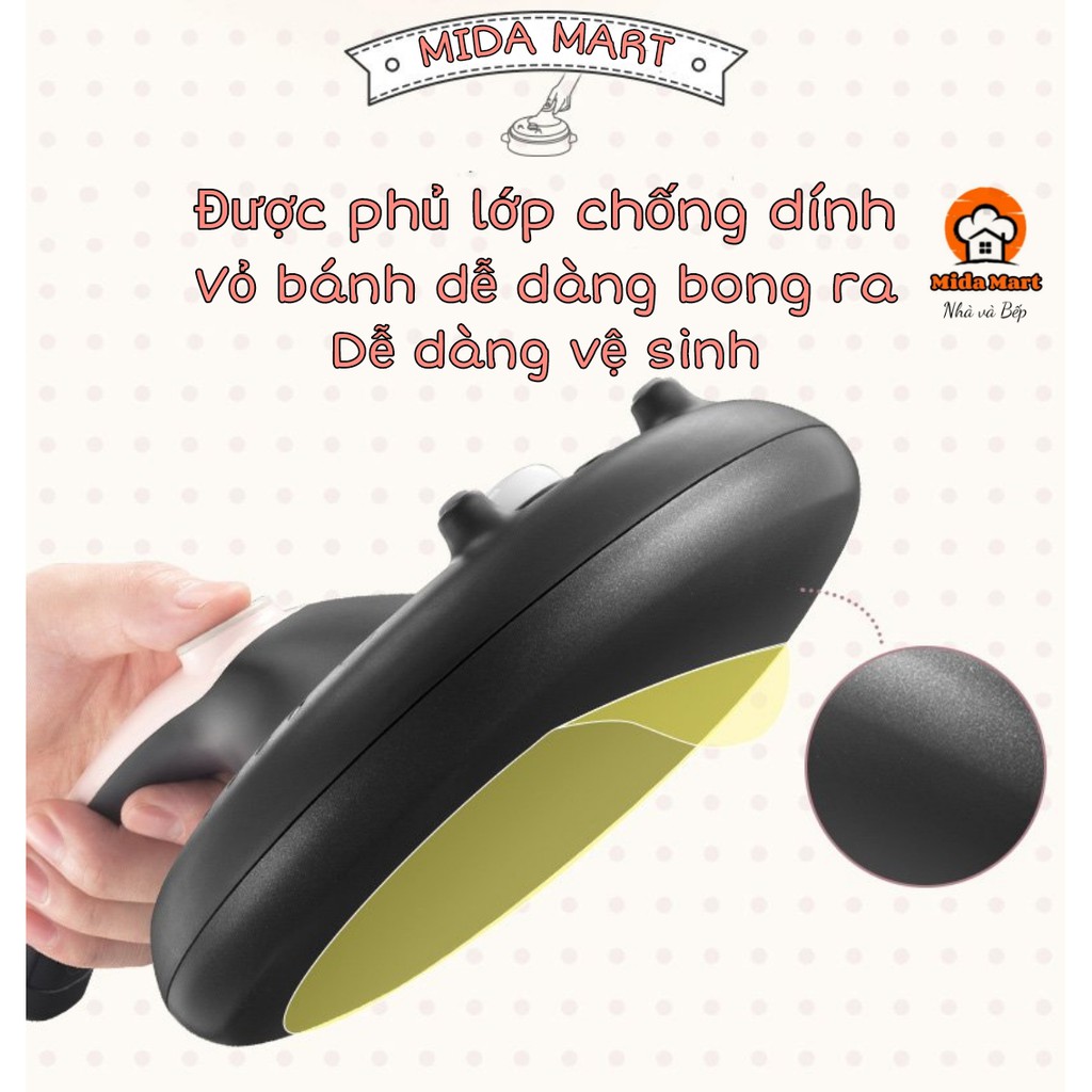 MÁY LÀM BÁNH CREPE NGHÌN LỚP / VỎ BÁNH / BÁNH CUỐN CHÍNH HÃNG BEAR DBC-A06D1