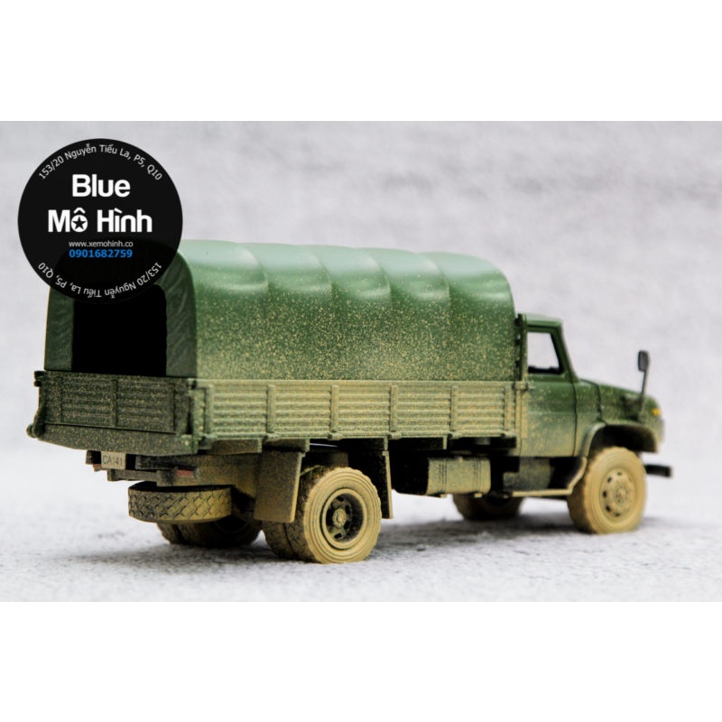 Blue mô hình | Mô hình xe quân đội xe tải truck