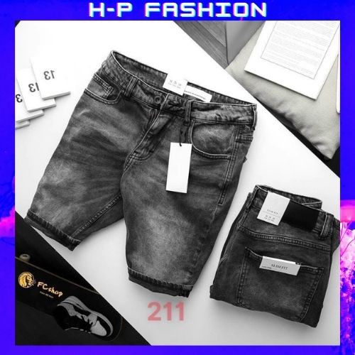 Quần Sọt Nam 🔵 𝐅𝐑𝐄𝐄 𝐒𝐇𝐈𝐏 🔵 Quần Short Jean Nam - Sooc Jean Co Giãn Thời Trang Hpfashion - Qsjnhp015