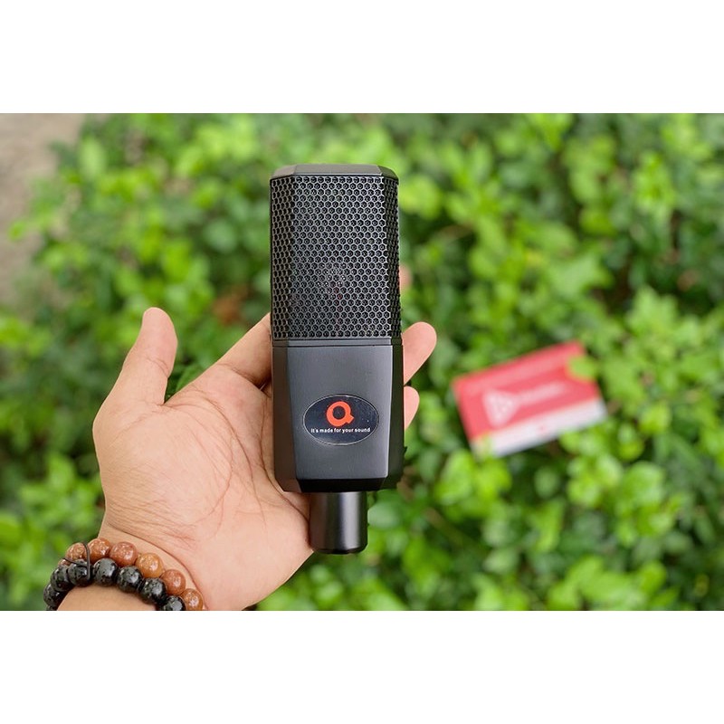 Combo Bộ Livestream Thu Âm Cao Cấp Sound Card H9 Bluetooth AUTOTUNE Mic ALC AQ280 Chân Kẹp Màng Lọc Đủ Phụ Kiện Kèm Theo