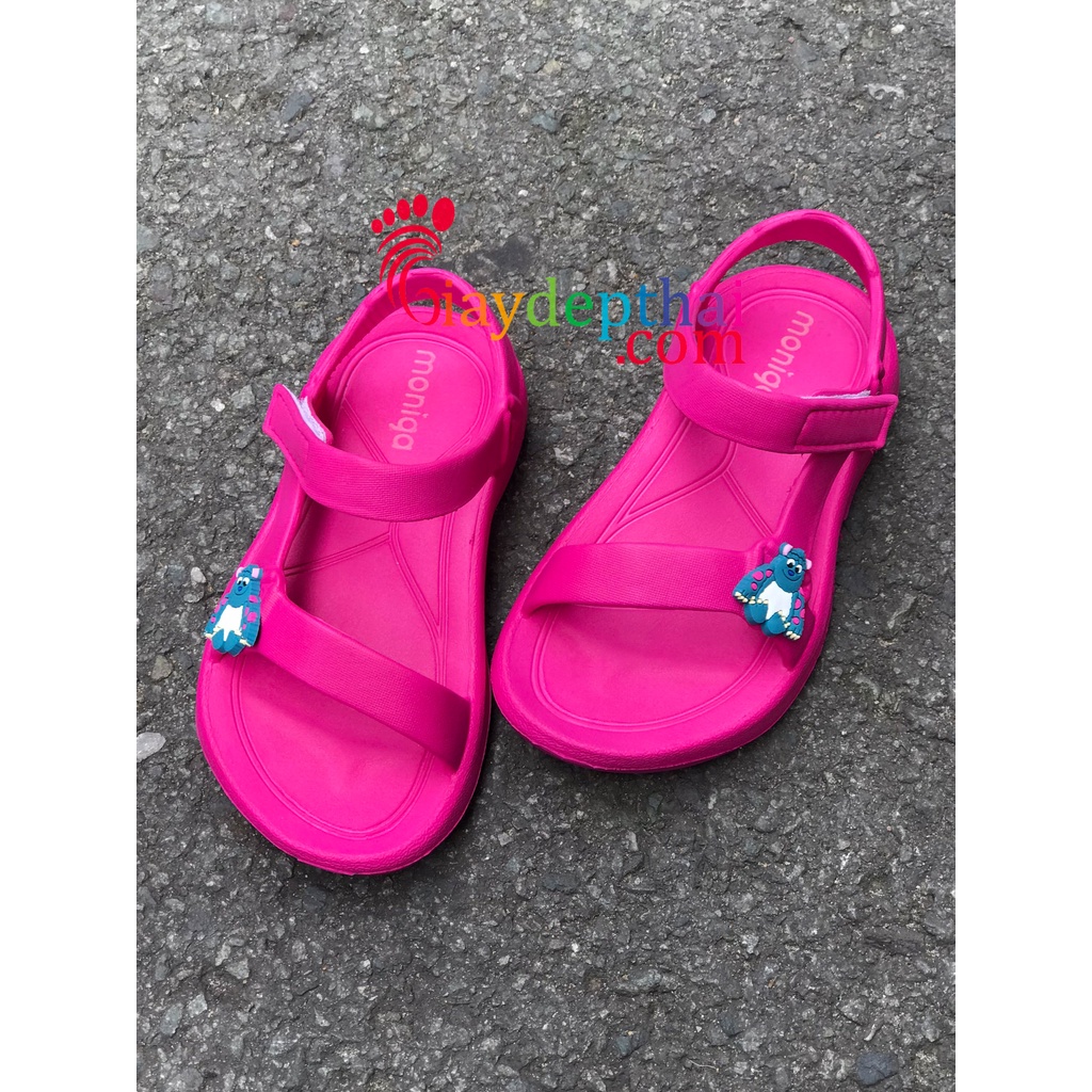 Giày Sandal Thái Lan nhựa đúc cho bé siêu êm Monokids Quest