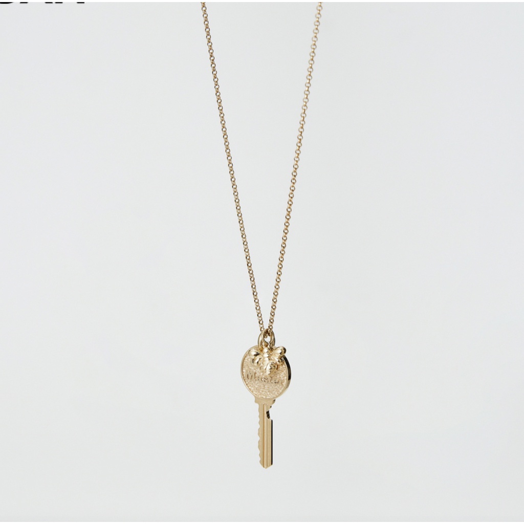 DÂY CHUYỀN HÌNH CHÌA KHOÁ MẠ VÀNG 14K JUNGKOOK BTS l ORDER CHÍNH HÃNG