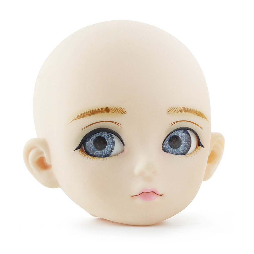 [Ready Stock] BJD Doll 1/3 Ball Jointed Girl Dolls Face Eyes Dress Makeup Toy phao