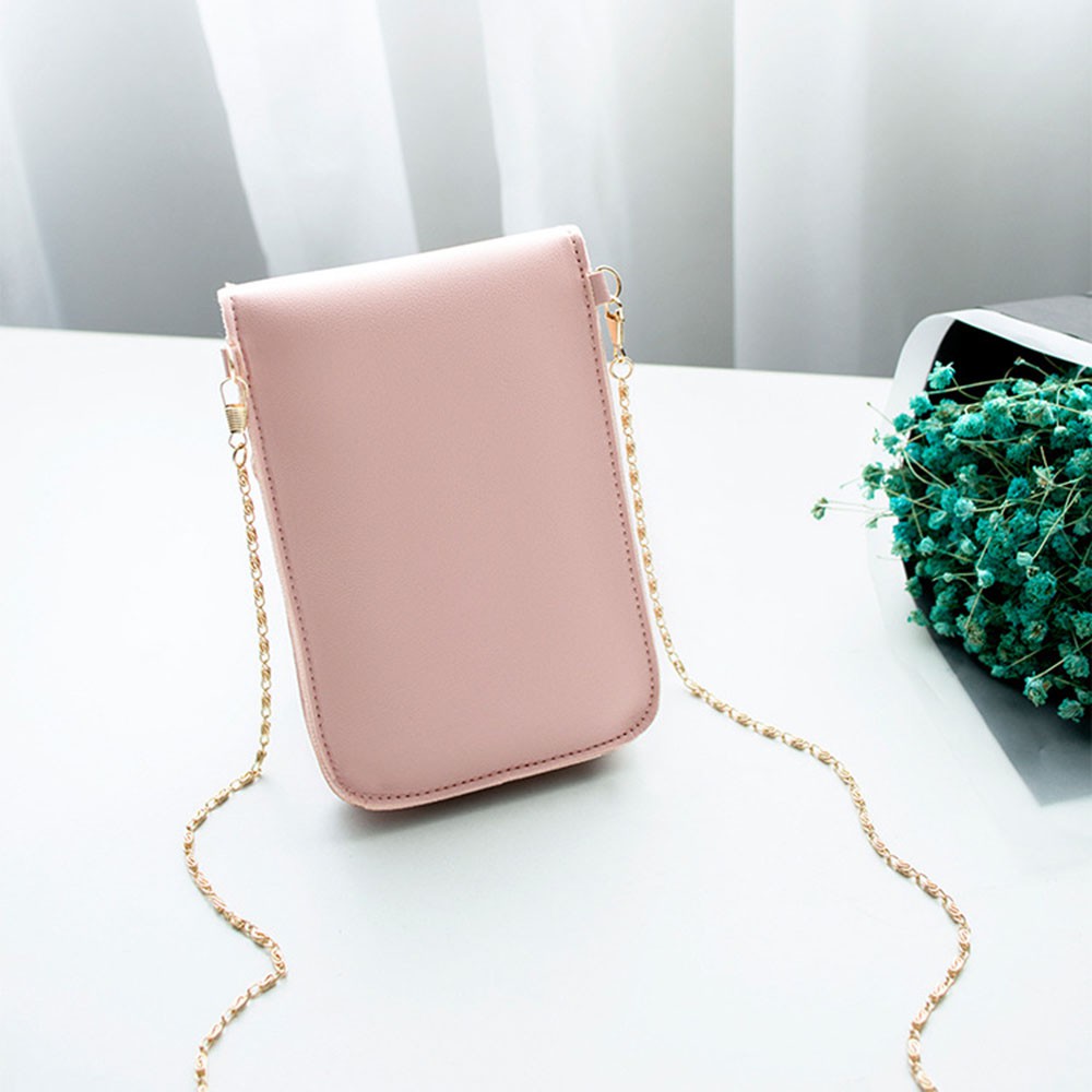 Túi lá đeo chéo dọc mini đựng điện thoại di động - RiBi Shop | BigBuy360 - bigbuy360.vn