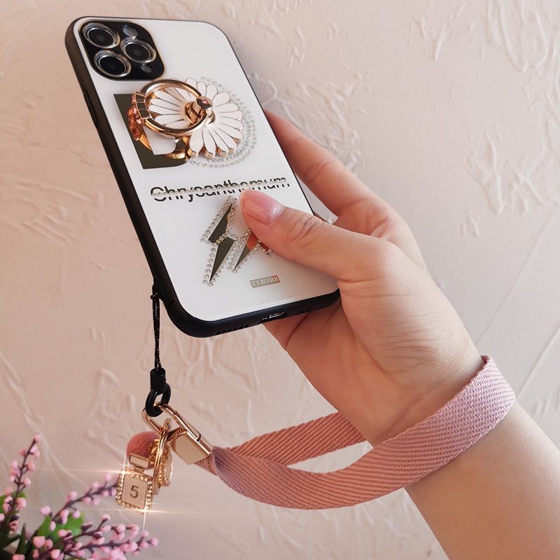 Dây Đeo Điện Thoại/Thẻ USB Gắn Quả Bông