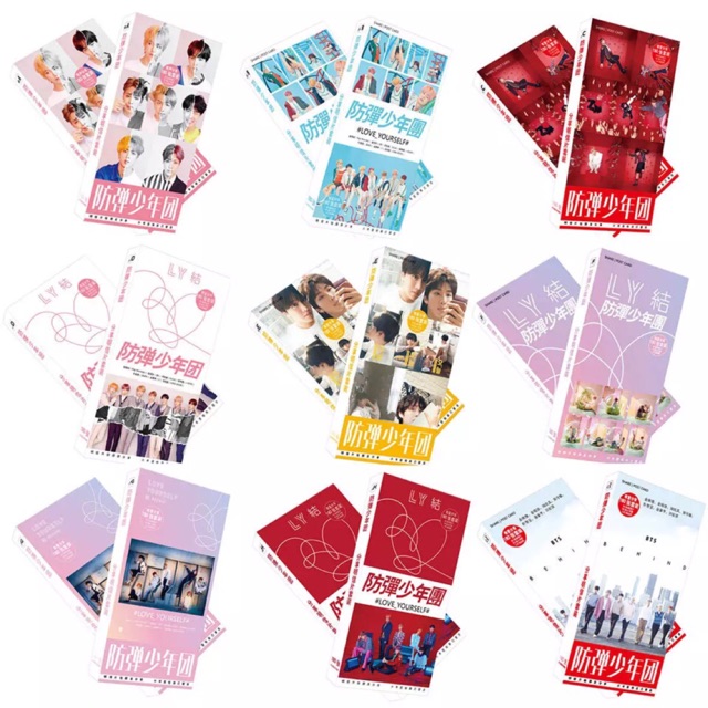 [CÓ SẴN] Combo postcard BTS Love Yourself Answer