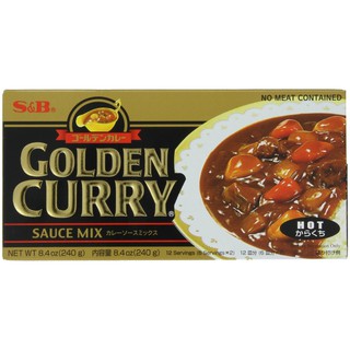 Cà ri cay - Golden Curry hot 240g (chay mặn đều dùng được)