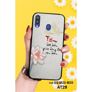 ốp điện thoai SAMSUNG M20- M30 in hình Phong cách THƯ PHÁP