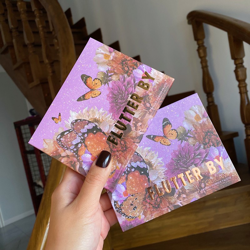 (Hàng Mới Về) Bảng Phấn Mắt Pinki 12 Màu Thiết Kế Hình Bướm Chống Thấm Nước | BigBuy360 - bigbuy360.vn