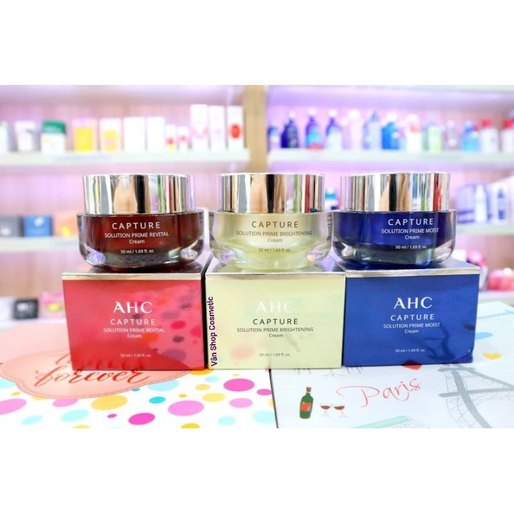 [3 Loại] Kem Dưỡng AHC Capture Max Cream 50ml