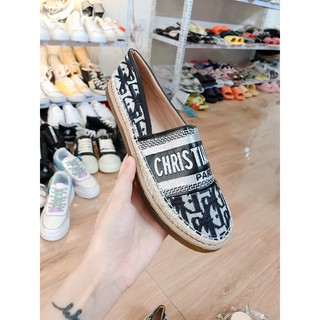 Giày Slipon DlOR thổ cẩm Christian