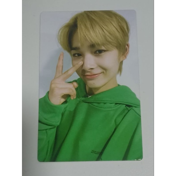 thẻ ảnh photocard Niki enhypen lightstick official