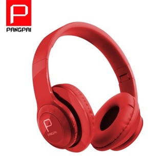 Tai nghe bluetooth chụp tai có mic pangpai P57 version 4.2 có khe cắm thẻ nhớ - Âm Thanh Stereo Đỉnh Cao -DC3489