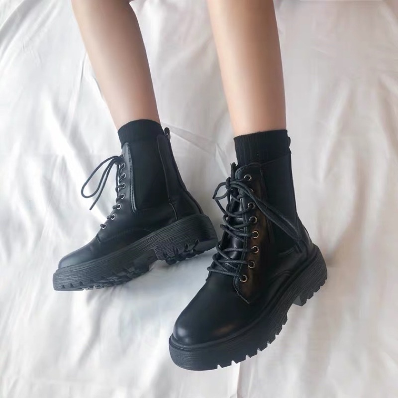 Boots cổ cao da PU cá tính dành cho các nàng (ảnh thật) | BigBuy360 - bigbuy360.vn