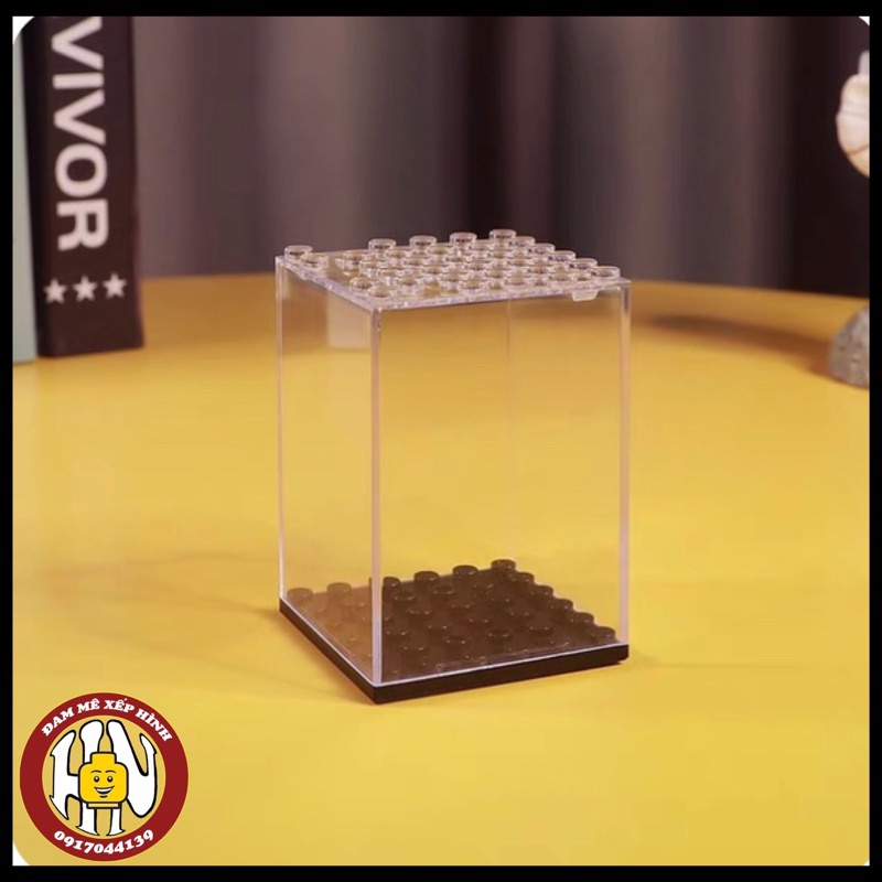 Đồ Chơi Xếp Hình - Kính Mica Bảo Quản - Trưng Bày Minifigures - Loại Dày - Hàng Cao Cấp - Ảnh Shop !