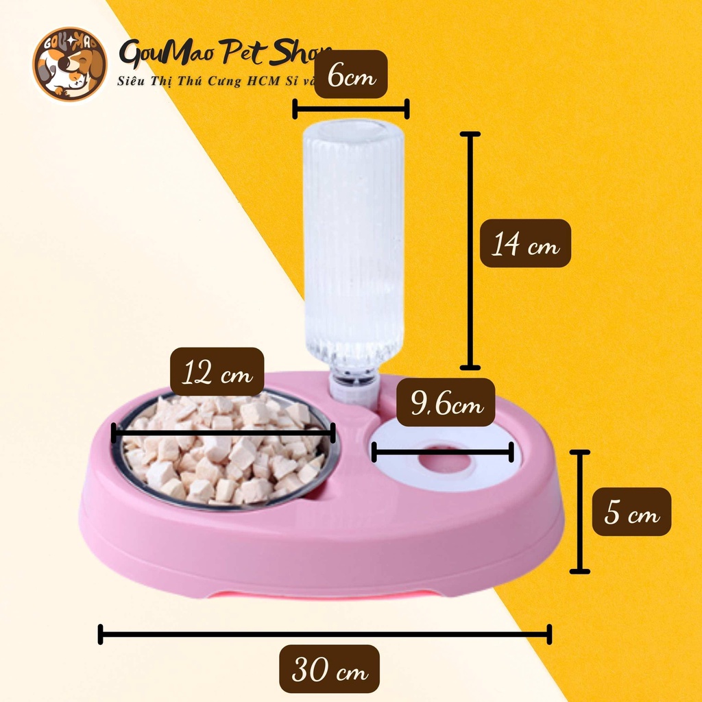 [Ảnh thật] BÁT / CHÉN ĂN + BÌNH NƯỚC : THÉP KHÔNG RỈ ,  HÌNH GẤU DỄ THƯƠNG