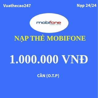 Thẻ nạp mobifone 1 triệu